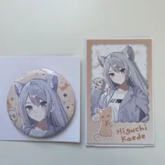 にじさんじ わんにゃんdays vol.2 チェキ風カード・缶バッジ