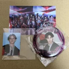 神谷健太　カプセル　証明写真　ステッカーセット　缶バッジ　フォトカード付