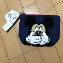 ディズニー ミッキーマウス ポーチ未使用タグ付き
