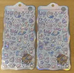 【正規品】ボンボンドロップシール　オリジナル　わんわんボンボン　ちゅるきら　2枚