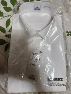 【未使用】メンズL(41) 半袖 ワイシャツ 形態安定 TOPVALU