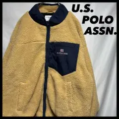 u.s. polo assn ボアジャケット　フリース　XL 41