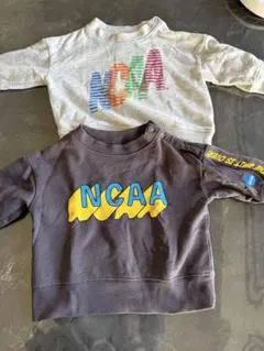 マーキーズ　NCAAロゴTシャツ2枚セット　80