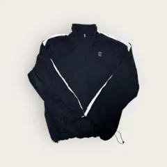 Y2K 00s NIKE ナイキテニス 刺繍ロゴ ナイロンジャケット