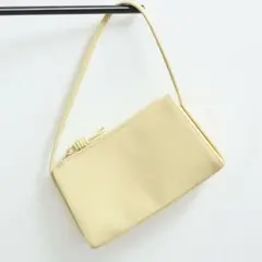 アダムエロペ　ワンハンドルミニバッグ　クリーム　イエローのサムネイル