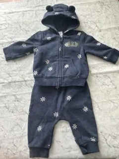 GAP フード付き セットアップ　3-6ヶ月　60cm（58-68cm表記）