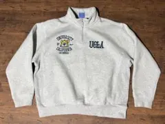 UCLA カレッジ ハーフジップ スウェット リバースウィーブ 90sのサムネイル
