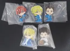 忘却バッテリー　ラバーキーホルダー　アクリルキーホルダー　5個セット