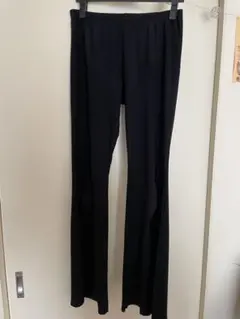 ⭐︎GIAN様専用⭐︎ 黒のフレアパンツ ゴムウエスト