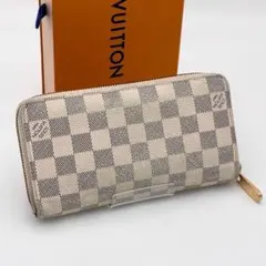 メルボーイ様売約済ルイヴィトン　ダミエアズール　ジッピーウォレット　財布　正規品