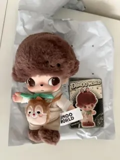 POPMART DIMOO WORLD チップとデール ぬいぐるみストラップ