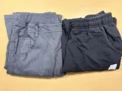 ジョガーパンツ＋デニム調パンツ セット 〜普段着・部屋着〜