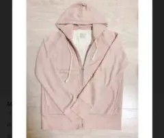 無印良品　ジップアップパーカー　ピンク　Ｓ　新品未使用