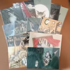 ダヤン　ポストカード　14枚　ポストカードブックより　わちふぃーるど