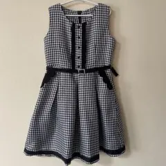 130センチノースリーブワンピース　フォーマルワンピース