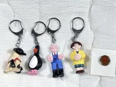 ウォレスとグルミット キーホルダー　バッジ　フィギュア　レトロ　平成　1989