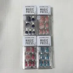 DASHING DIVA MAGIC PRESS ネイルチップ フット用 4こ