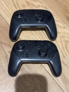 Nintendo Switch プロコン2個セット　ジャンク扱い