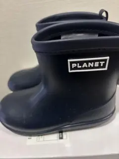 PLANET ネイビー ラバー長靴　レインシューズ　未使用