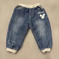 【BABYDOLL】ベビードール　ミッキーマウスデニム90㎝