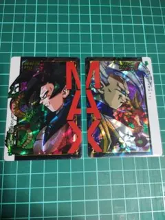 ドラゴンボールGT カード 2枚セット ホログラム仕様　海外製(スリーブ付き)
