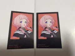 にじさんじ　七次元生徒会　ランダムチェキ風カード