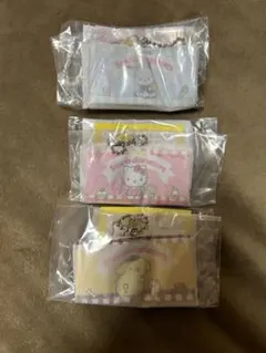 サンリオ pkg風ミニ小物入れ キティ・ポチャッコ・ポムポムプリン
