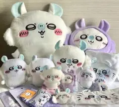 可愛いキャラクター ぬいぐるみセット