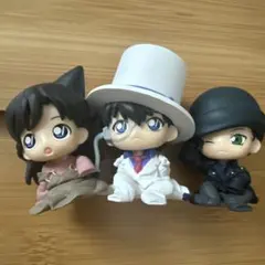 名探偵コナン　ちぢませ隊☆怪盗キッド•赤井秀一•毛利蘭　3点セット