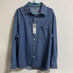 ☆GU デニムオーバーサイズシャツ☆