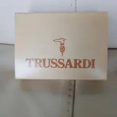 美品・箱付き　TRUSSARDI トラサルディ ネクタイピン シルバー ロゴ刻印のサムネイル