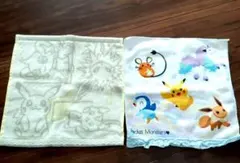 ポケットモンスター タオル 2枚セット ハンカチ