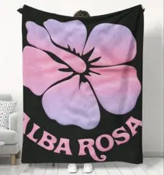 ALBA ROSA グラフィック ブランケット 毛布 150×200 W