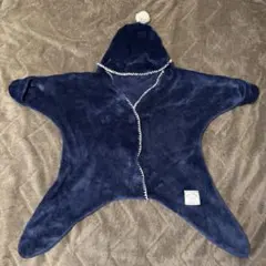 MOCMOF お星さまブランケット おくるみ Mサイズ ネイビー 紺