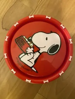 最終値下！スヌーピー　犬　ドッグ　フード　ボウル　蓋付　ペット　食器　USJ