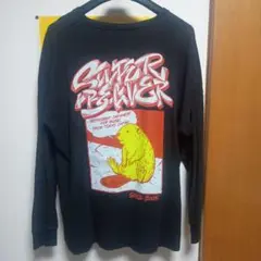 新品未開封 SUPER BEAVER ウォールアートロンT Sサイズ ブラック ウォールアートTシャツ | SUPER BEAVER OFFICIAL WEBSTORE