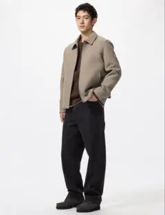 ユニクロ ワイドストレートジーンズ