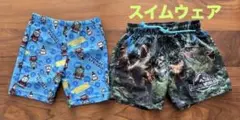 ジュラシック・ワールドとトーマスのベビー水着