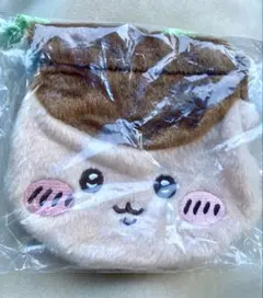 ちいかわ　おかお巾着　くりまんじゅう