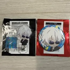 呪術廻戦　よみうりランド　ミニキャラ　アクリルスタンド　缶バッジ　五条