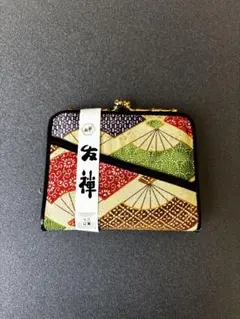 財布　小銭入れ　和風がま口　コインケース