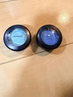 MAC パウダーアイシャドウ 青系 2個セット