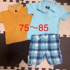 COMME CA ISM 、Ｈ＆Ｍポロシャツ パンツセット