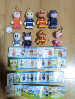 アンパンマン　ガチャガチャ8体