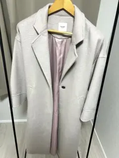 BEAMS HEART ロングコート Mサイズ ベージュ