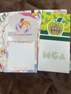本日終了 Mrs.GREEN APPLE H賞ステーショナリー 2個セット①
