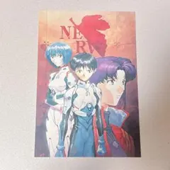 エヴァンゲリオン 限定 レトロ ポストカード 碇シンジ 綾波レイ 葛城ミサト