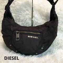 バッグ DIESEL ARCHIVE SHOULDER BAG LEATHER DIESEL shoulder bag archive 三日月 00s