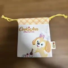 東京ディズニーシー　ダッフィー　クッキーアン 巾着 ポーチ