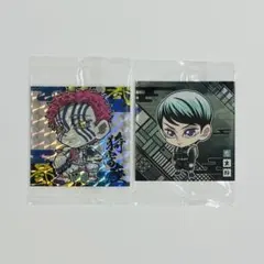 鬼滅の刃 シール 猗窩座 愈史郎